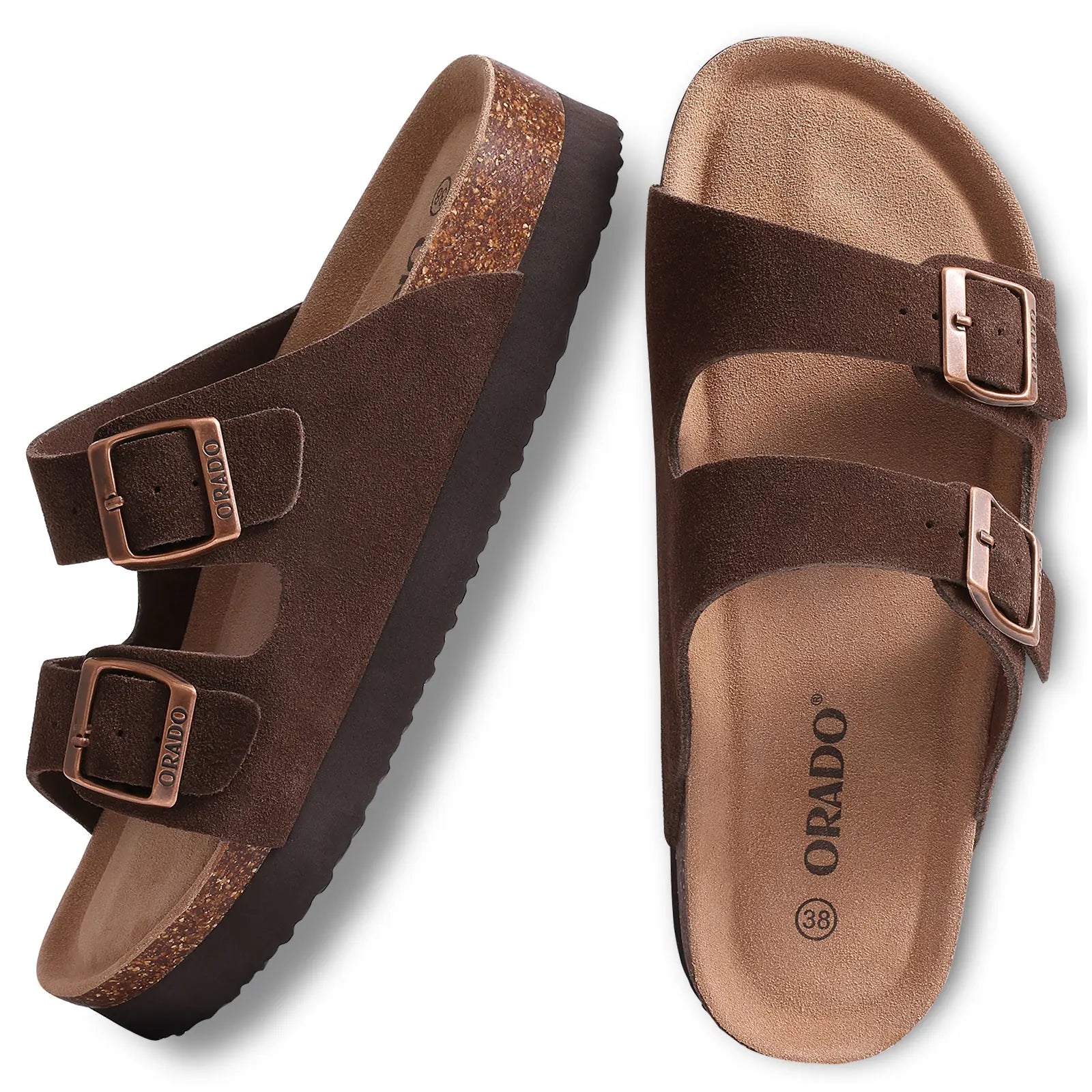 Orada Sandals Brown